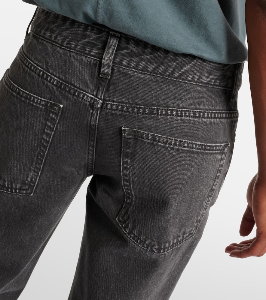 Lyndsey low-rise straight jeans