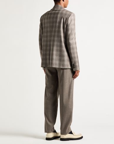 Man Blazer Light grey Size 38 Wool, Cashmere