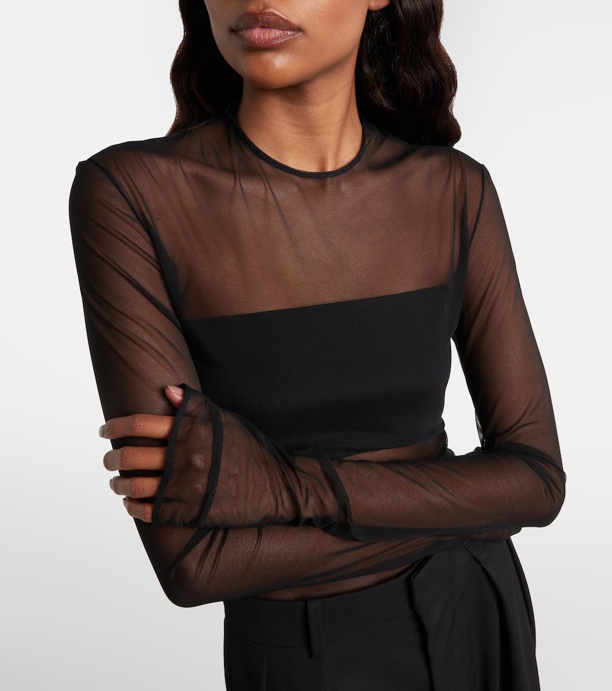 Sheer bodysuit