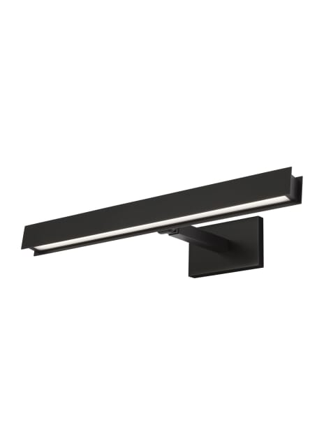 Nightshade Black LED Picture Light from the Bau Collection