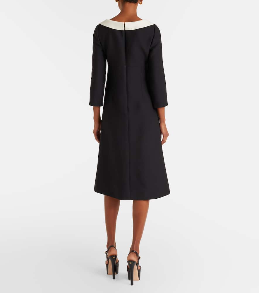 Crepe Couture midi dress
