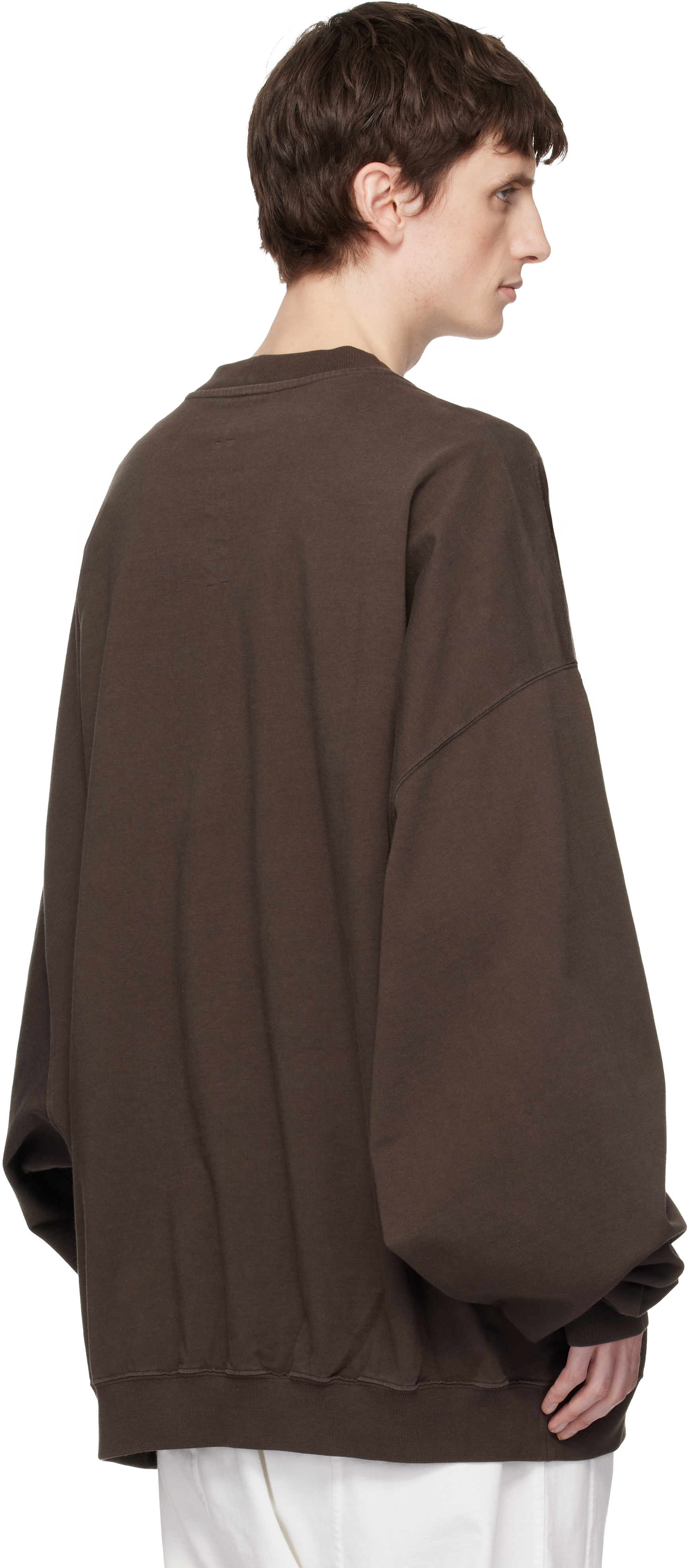Gray Temple Hun Crewneck Sweatshirt