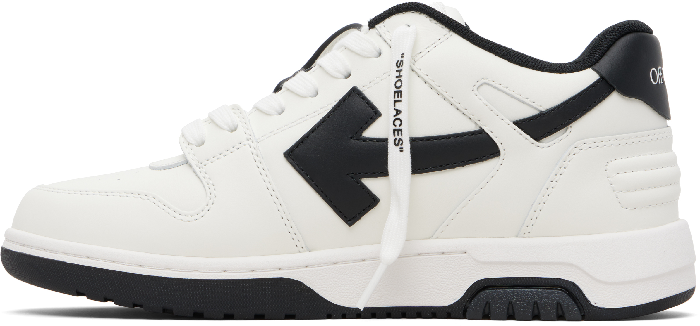 White & Black Out Of Office Sneakers