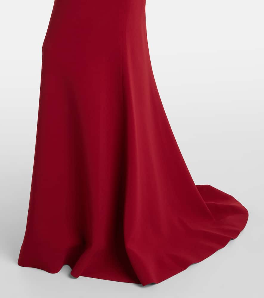 Caped cady gown
