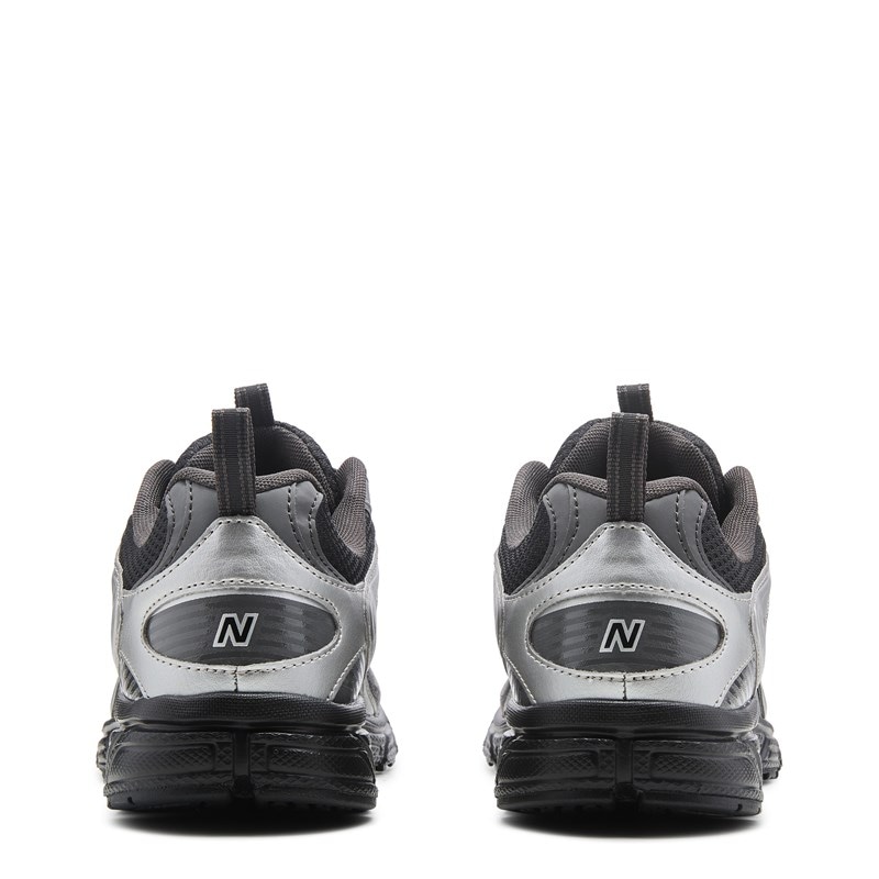 408 Sneakers (Black/Silver)