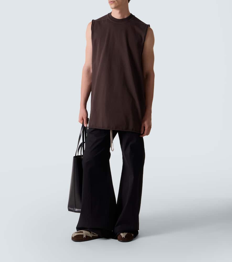 Jumbo cotton jersey tank top