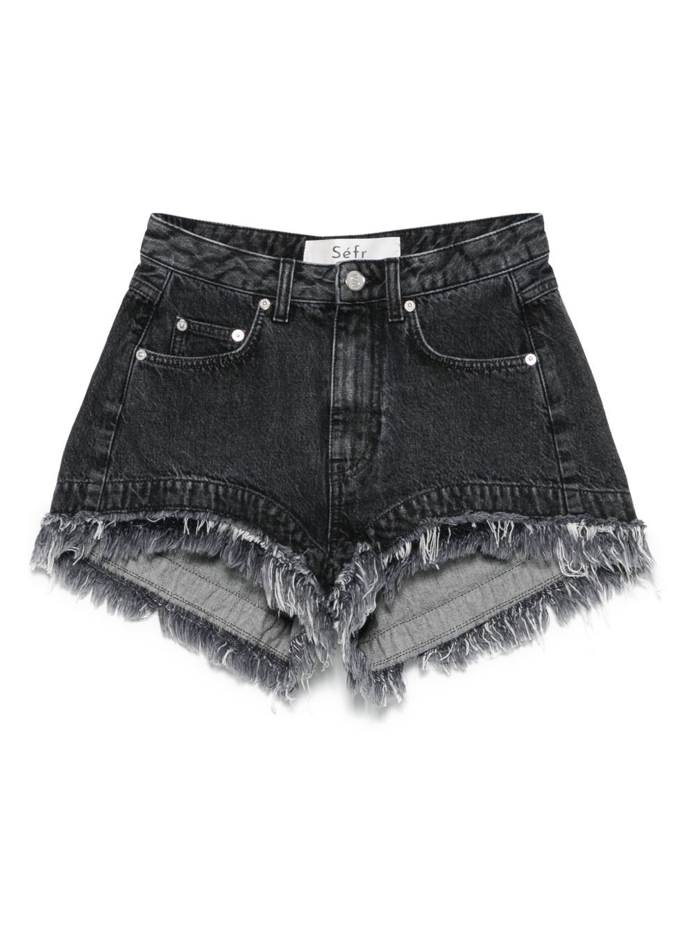 Thea denim shorts - Black
