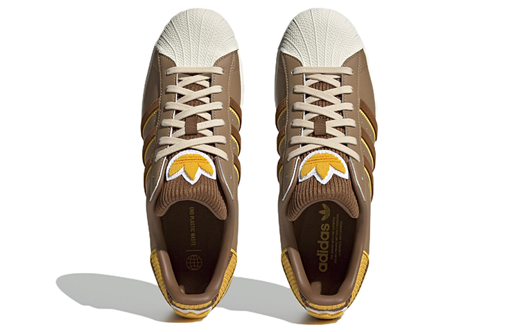 Superstar Shoes 'Brown White Yellow'