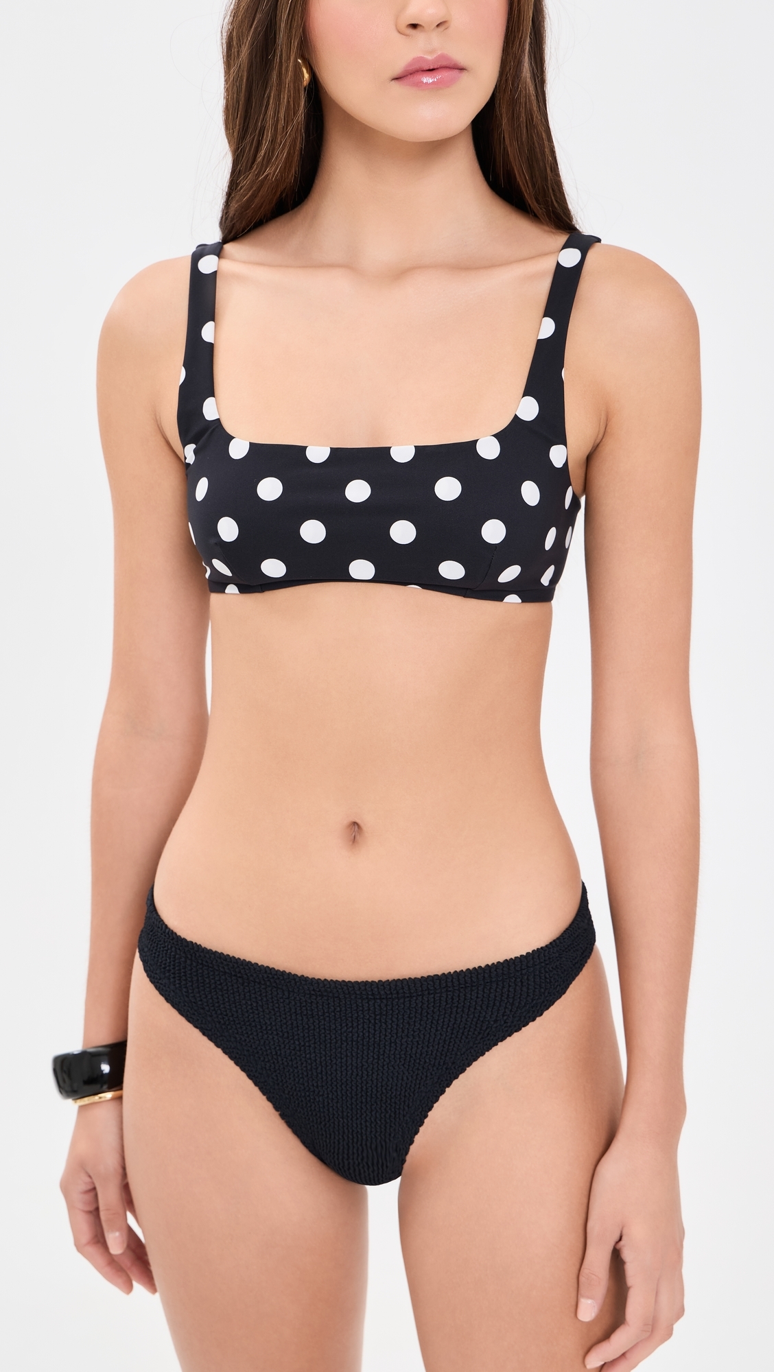 Colette Bikini Set Black/Polka Dot XL