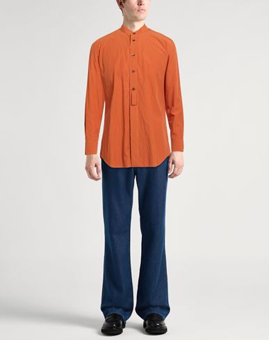 Man Shirt Apricot Size 15 ¾ Cotton