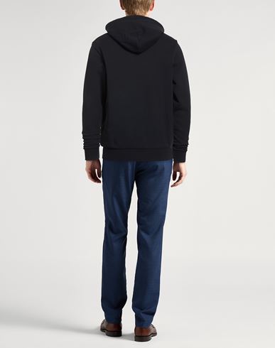 Man Sweatshirt Midnight blue Size L Cotton