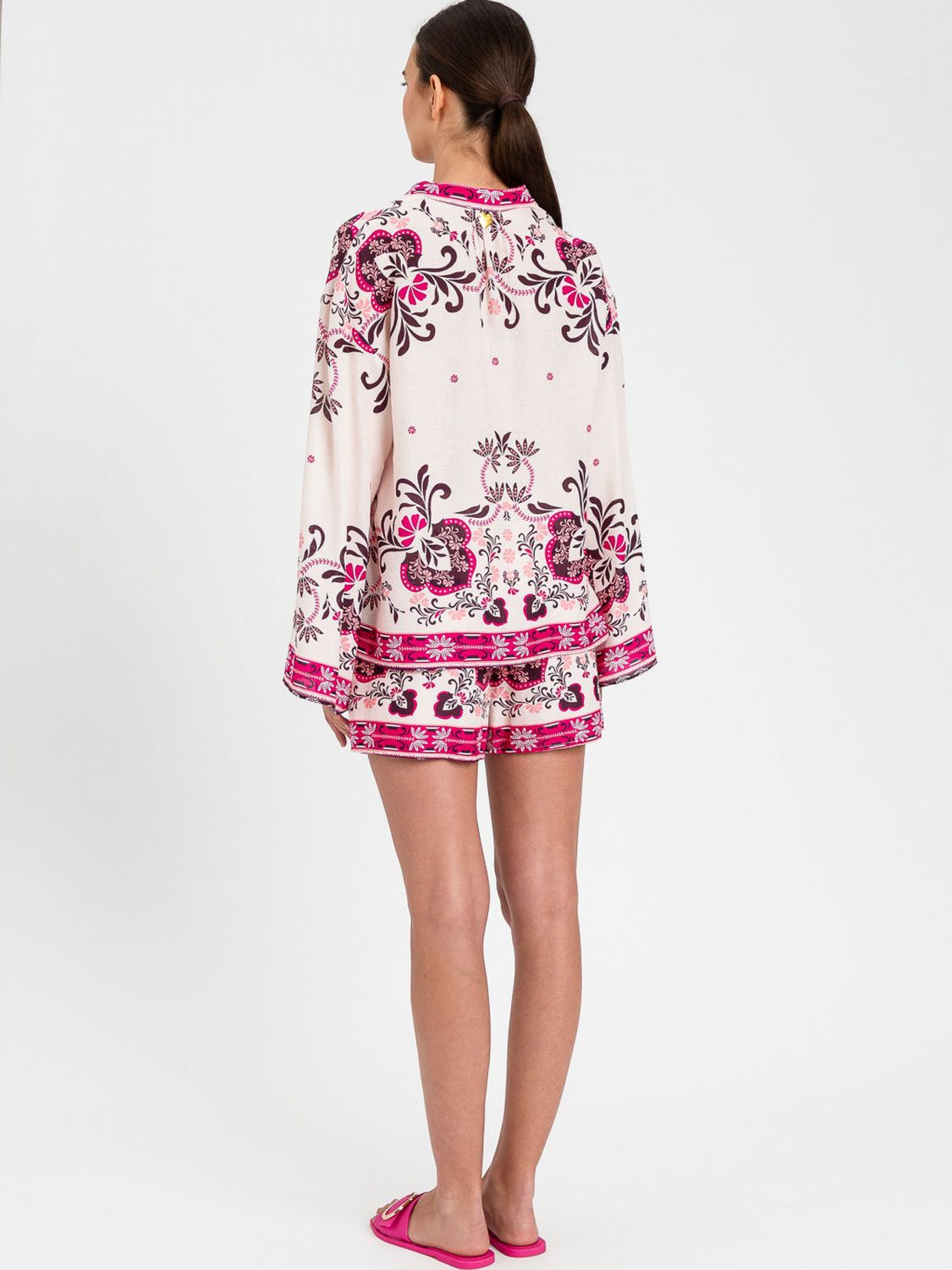 Top Woman color Fuchsia