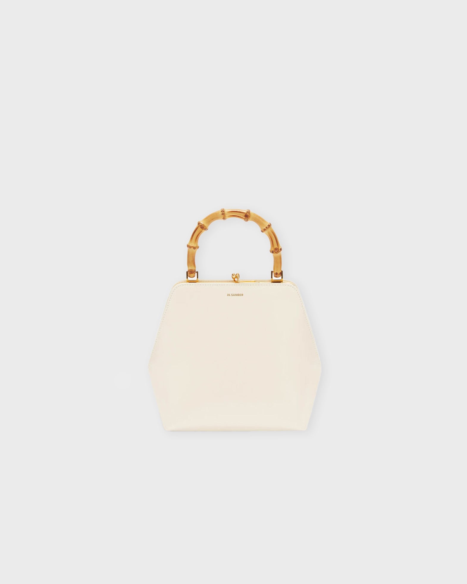 Jil Sander Bag Goji Bamboo Square Egg shell ONESIZE