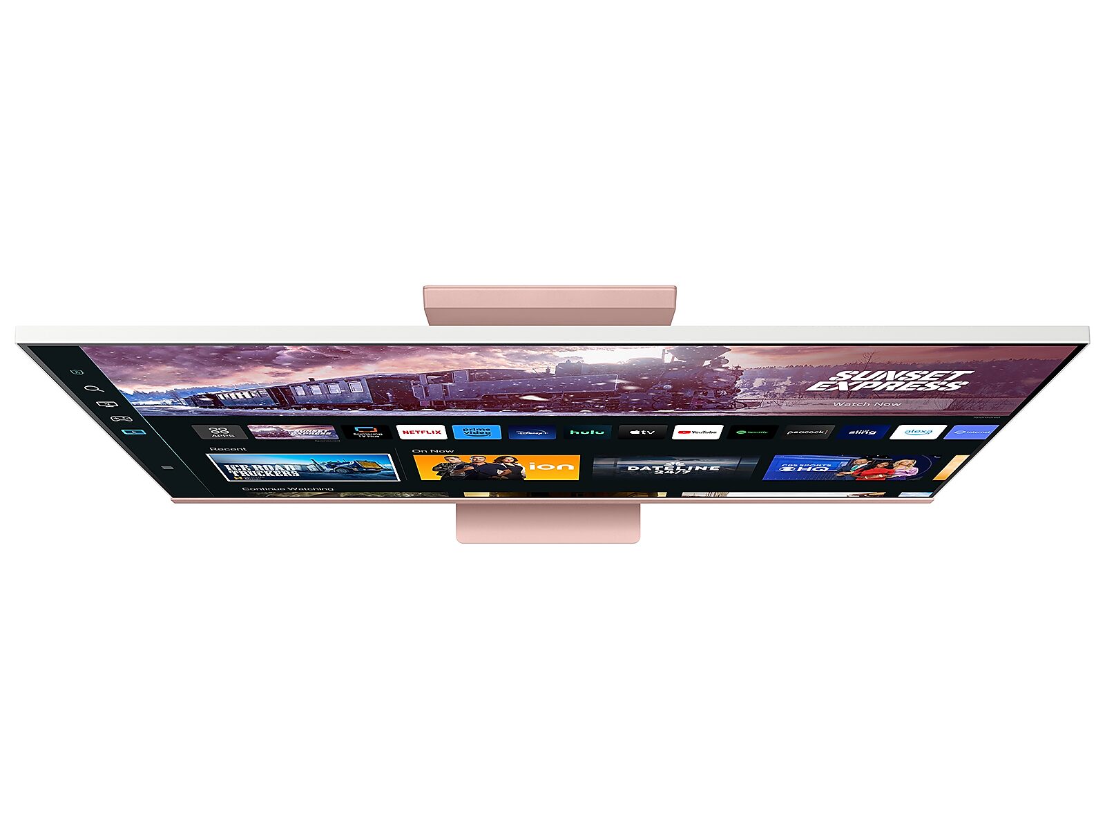 27" M80C Smart Monitor 4K UHD with Streaming TV, USB-C Ergonomic Stand and SlimFit Camera in sunset pink(LS27CM80PUNXZA)