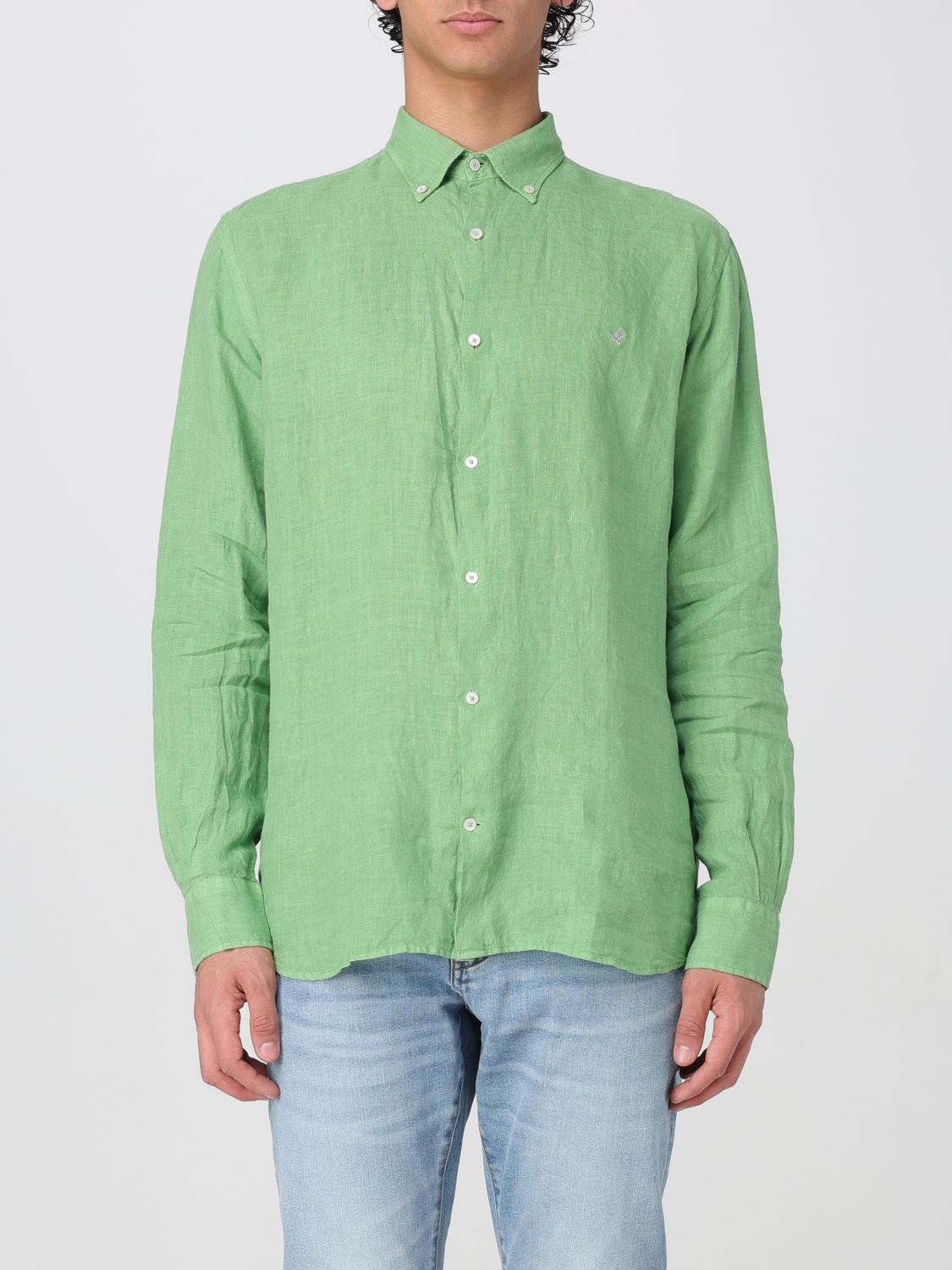 Shirt BROOKSFIELD Men color Green