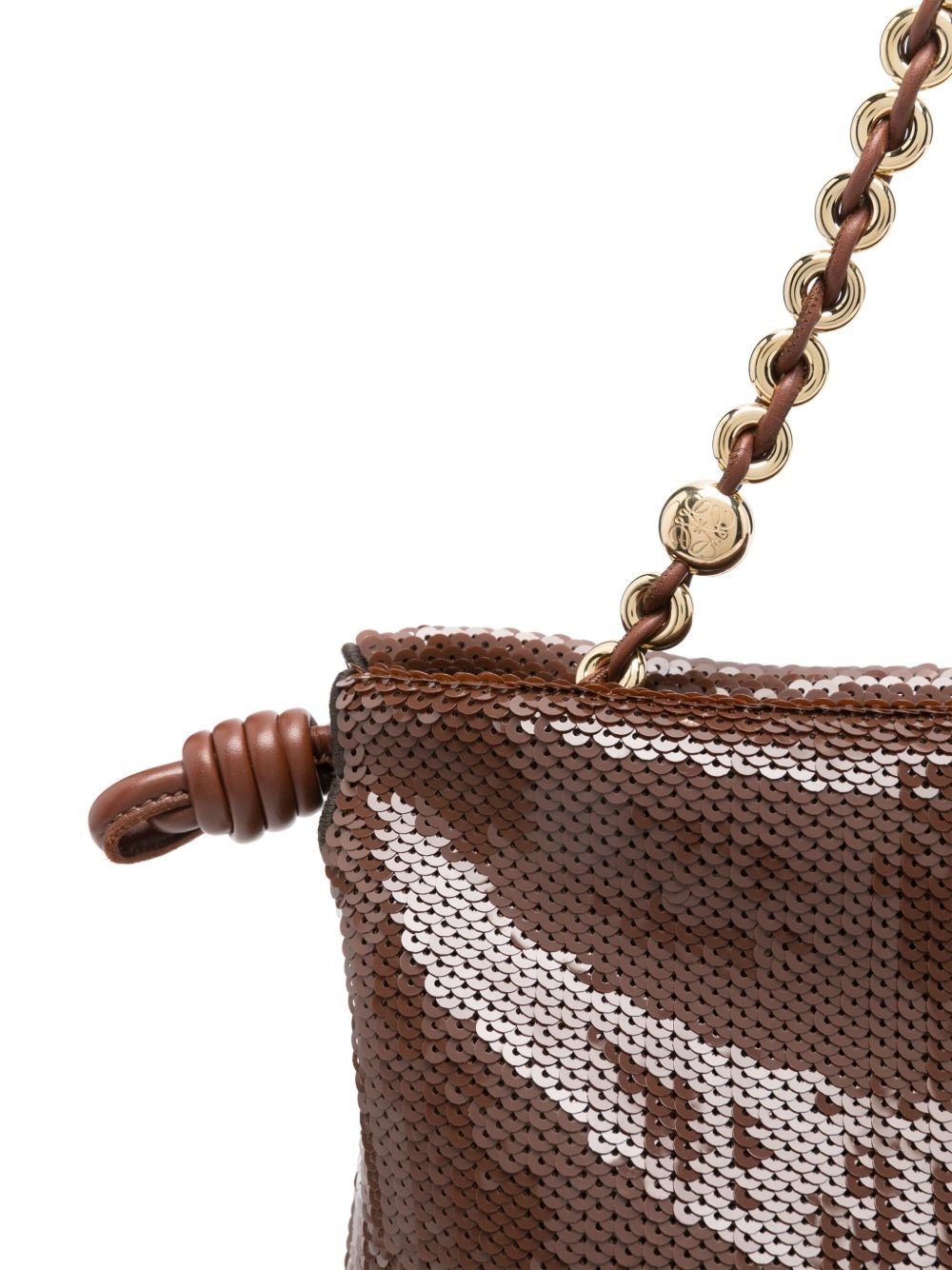 LOEWE- Flamenco Medium Sequined Clutch