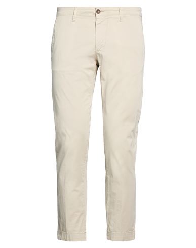 Man Pants Beige Size 30 Cotton, Elastane