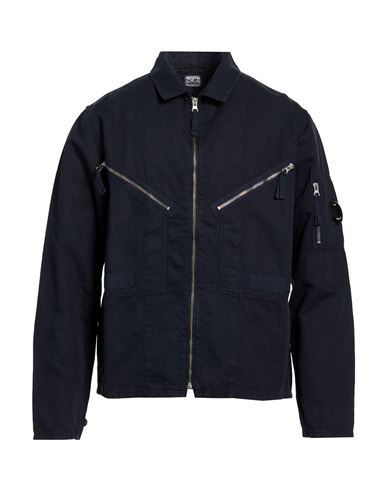 C. p. Company Man Jacket Midnight blue Size M Cotton, Linen