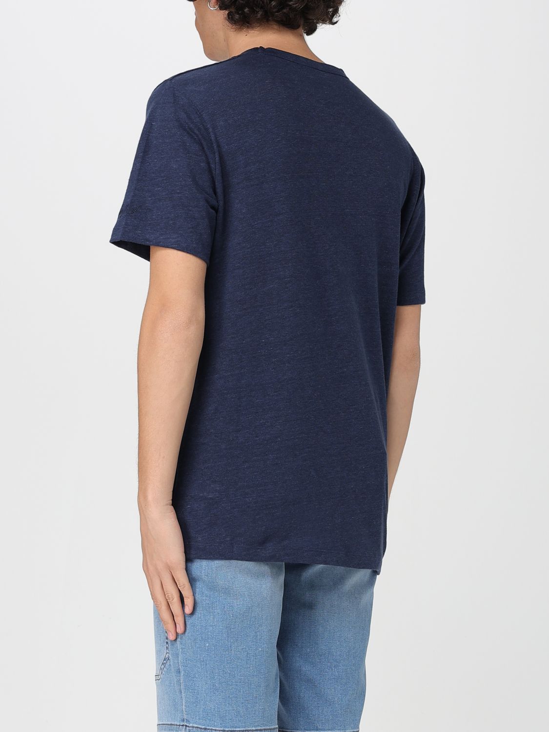 T-Shirt MC2 SAINT BARTH Men color Navy