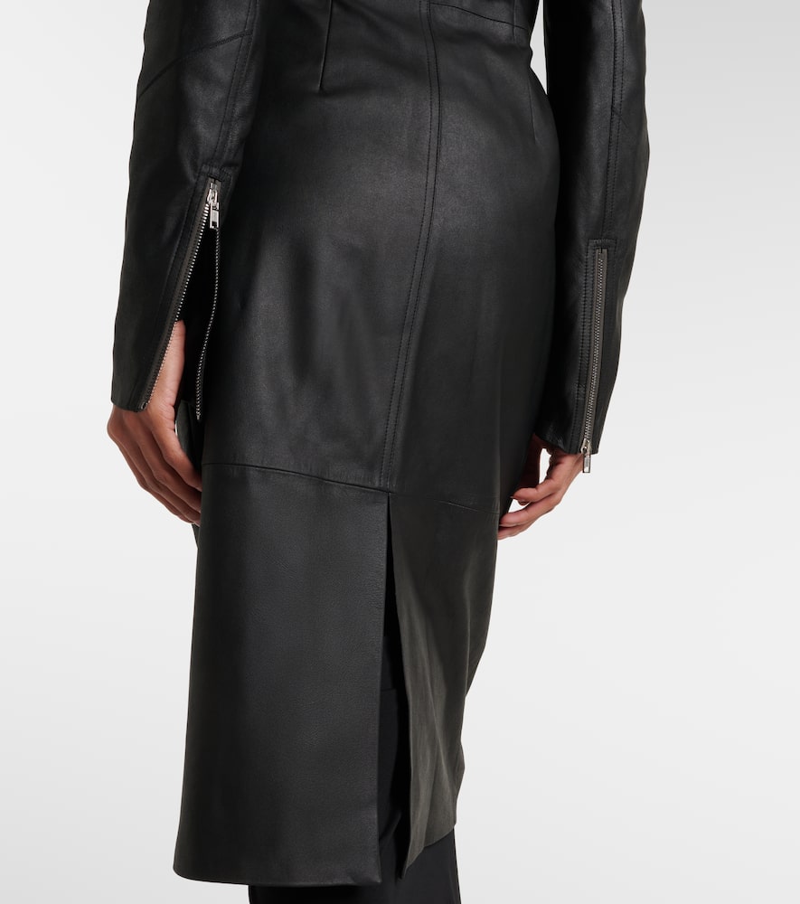 Gary leather coat