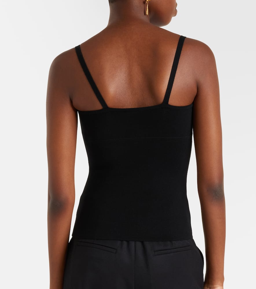 Epica wool-blend top