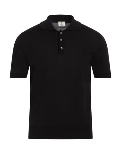 Man Sweater Black Size 42 Cotton