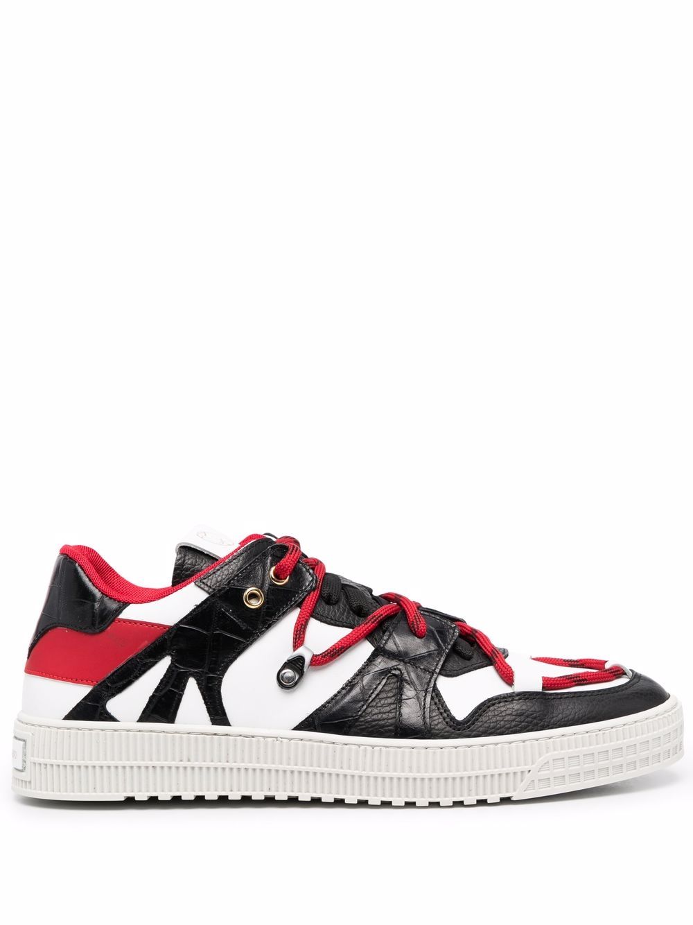 Jeson leather low-top sneakers - Black