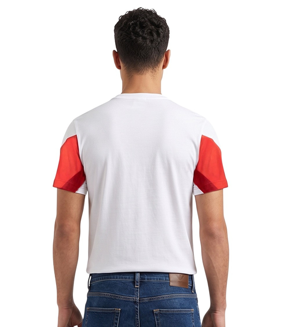 White Logo Crew Neck T-Shirt