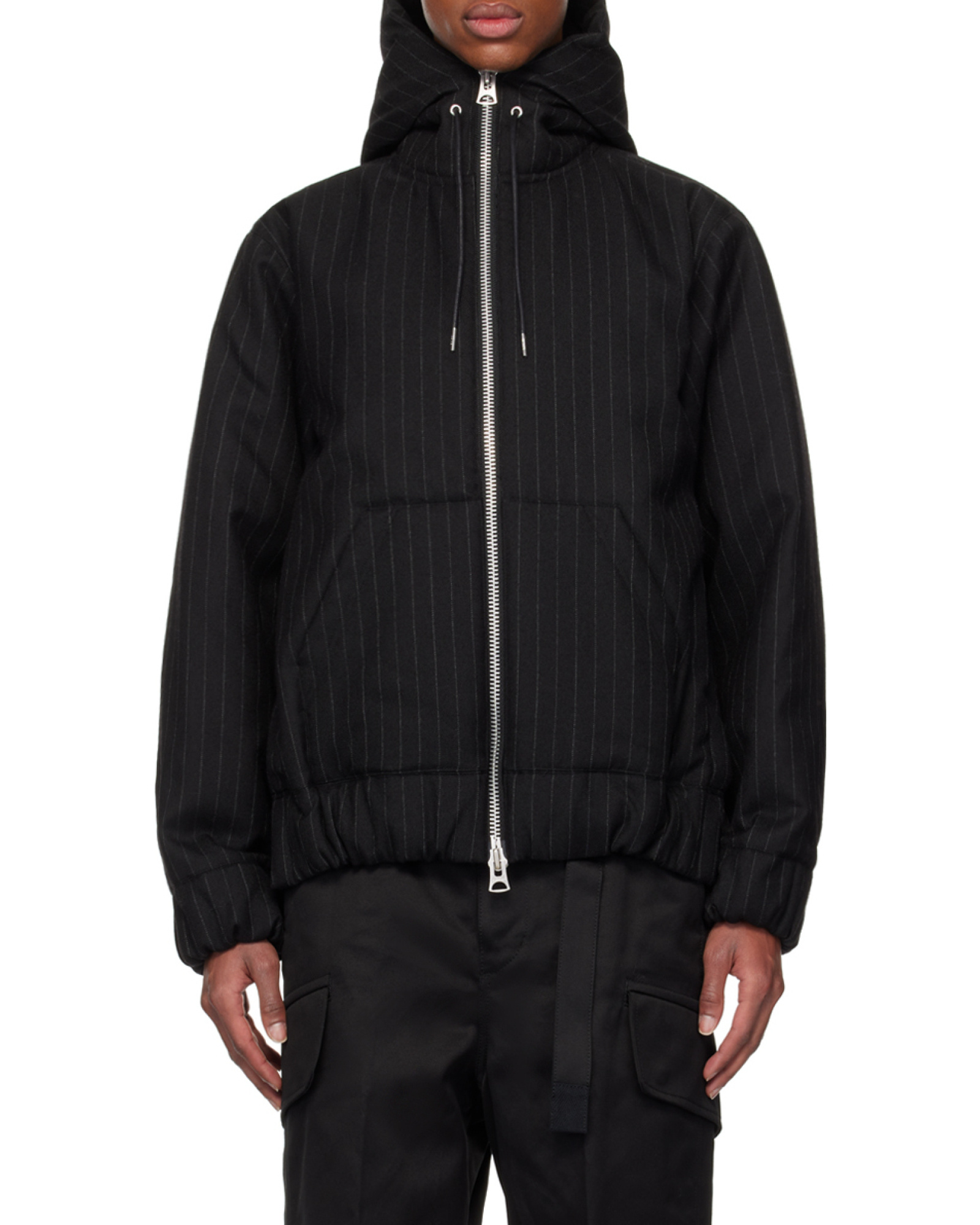 Pinstriped jacket