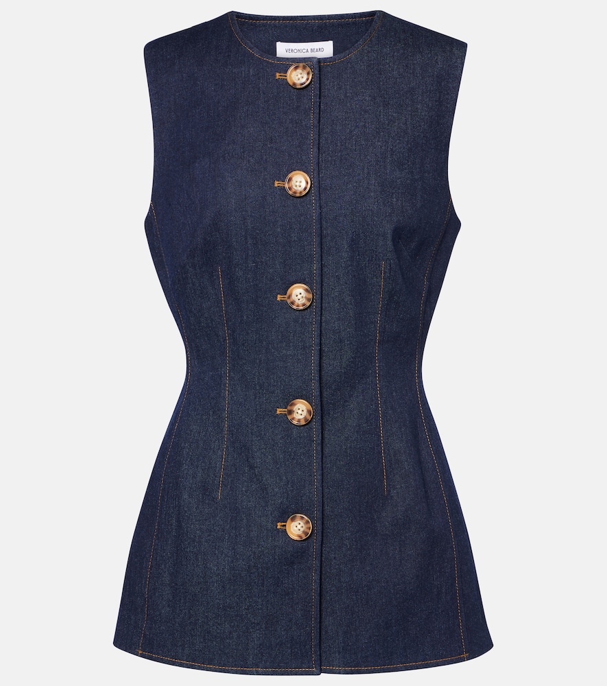Jessup cotton-blend vest