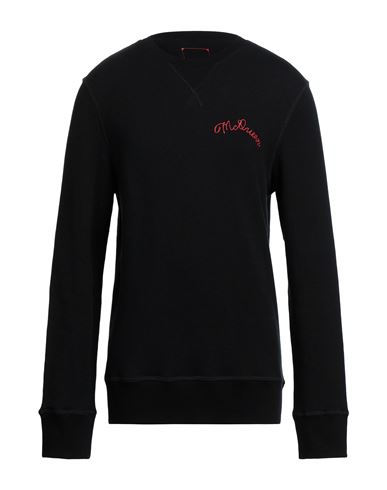Man Sweatshirt Black Size S Cotton, Polyamide, Viscose, Elastane