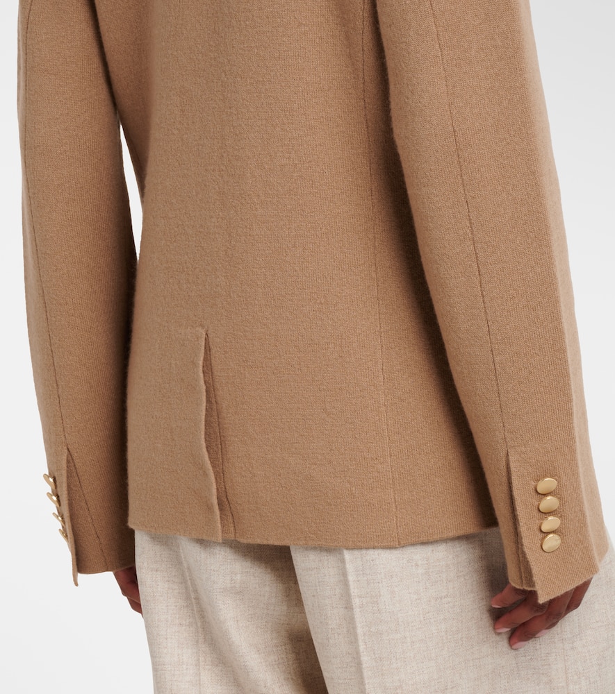 Wool and cashmere blazer
