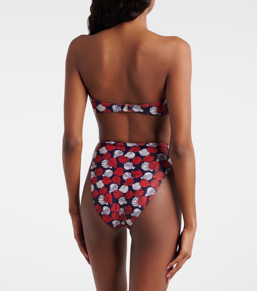 Printed bikini bottoms