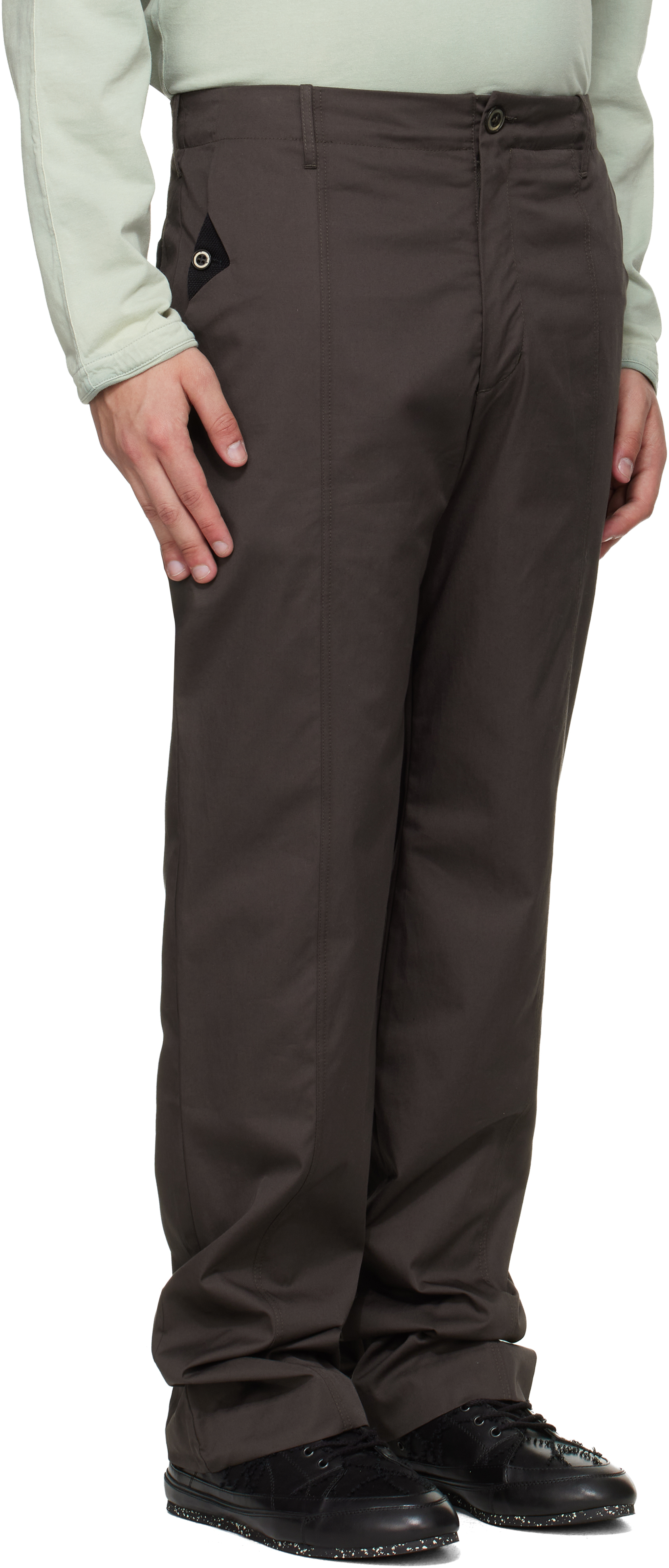 Brown Veca Uniform Trousers