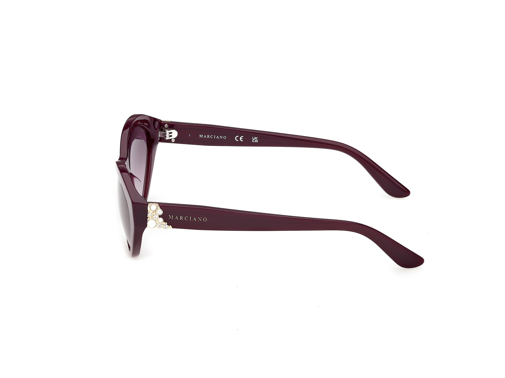 Guess by Marciano Woman Guess by Marciano GM00039 71T Sunglasses Acetate Bordeaux Bordeaux Cat Eye Norma