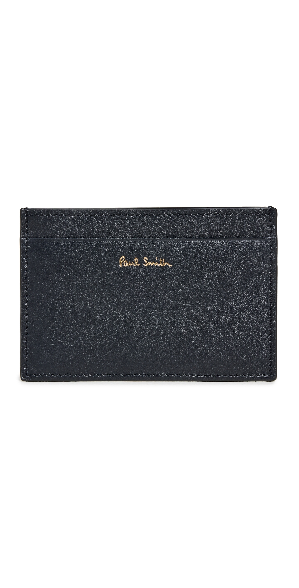Multi Stripe Card Case Blacks One Size