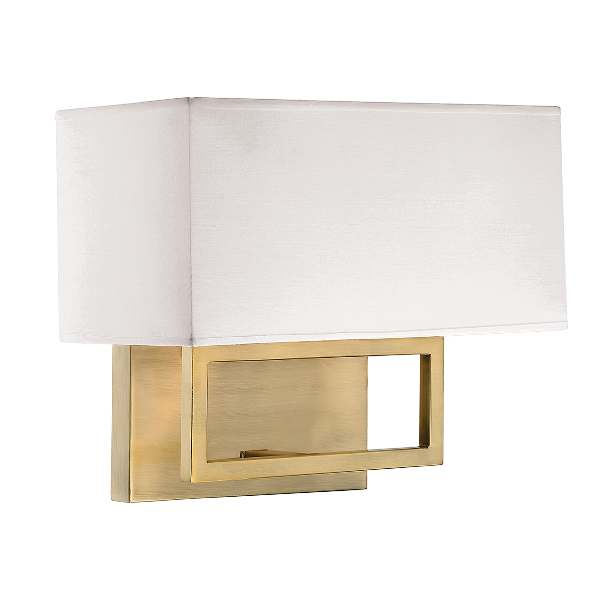 Trade Winds Avalon 2-Light Wall Sconce in Natural Bra