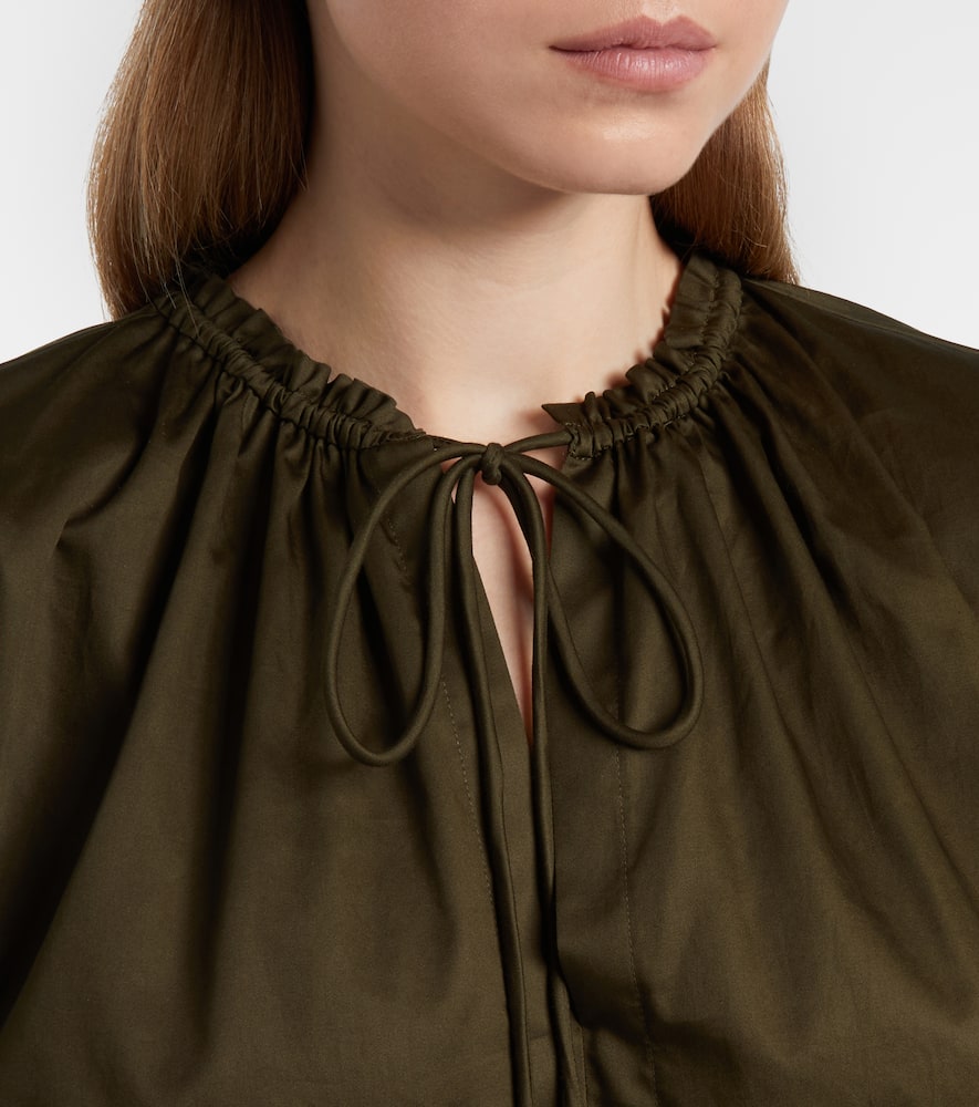 Nador cotton poplin blouse