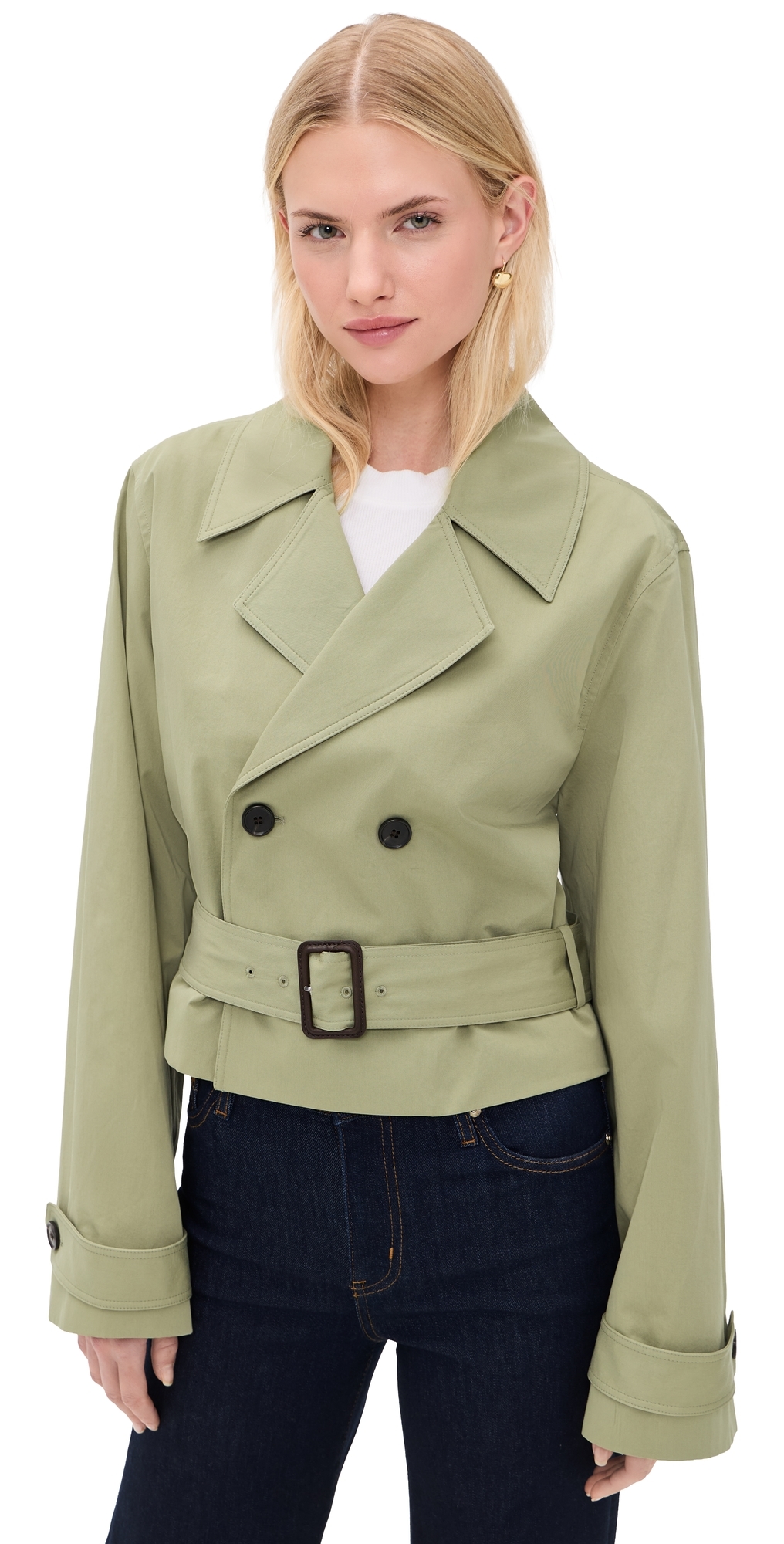 The Uniform Trench Coat Military Green