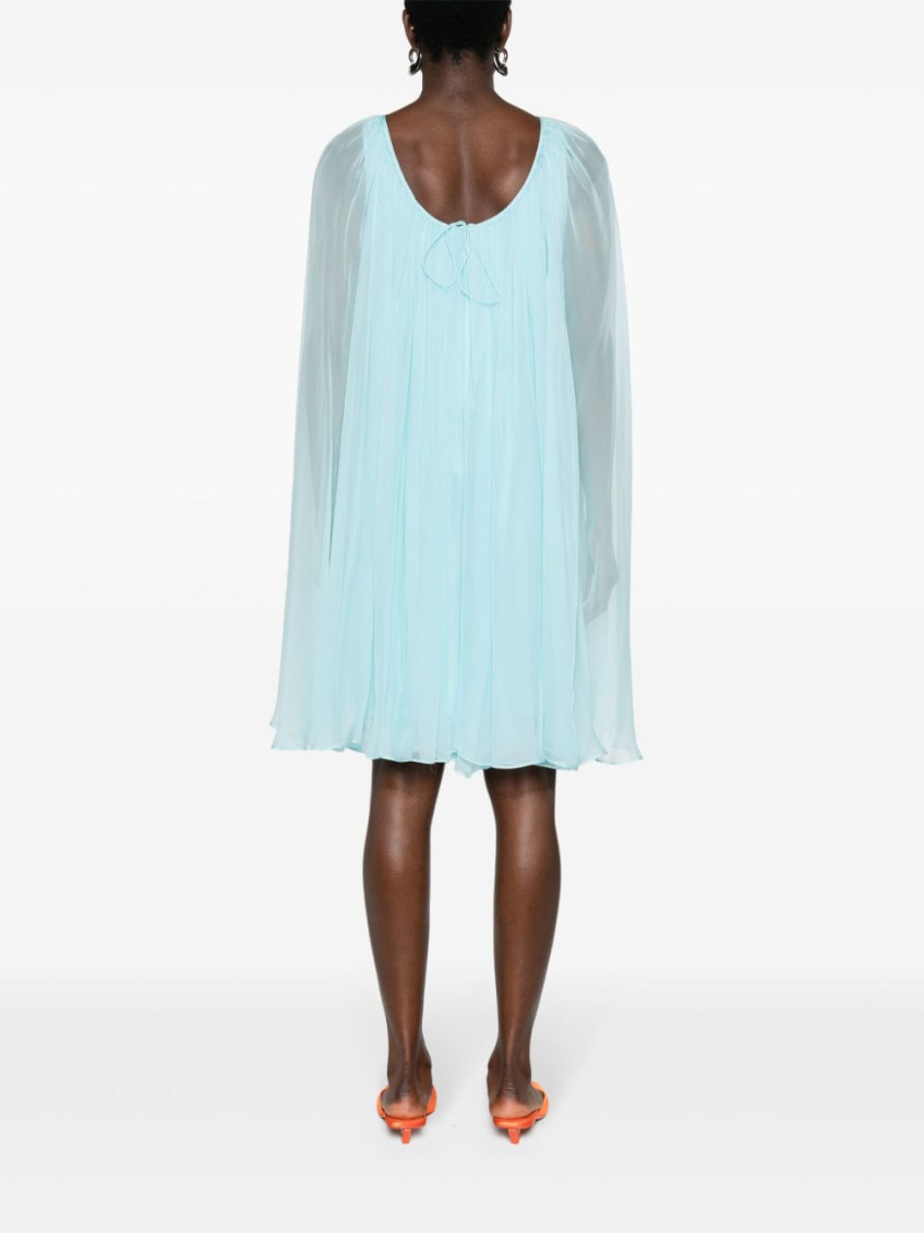 - Silk Midi Dress