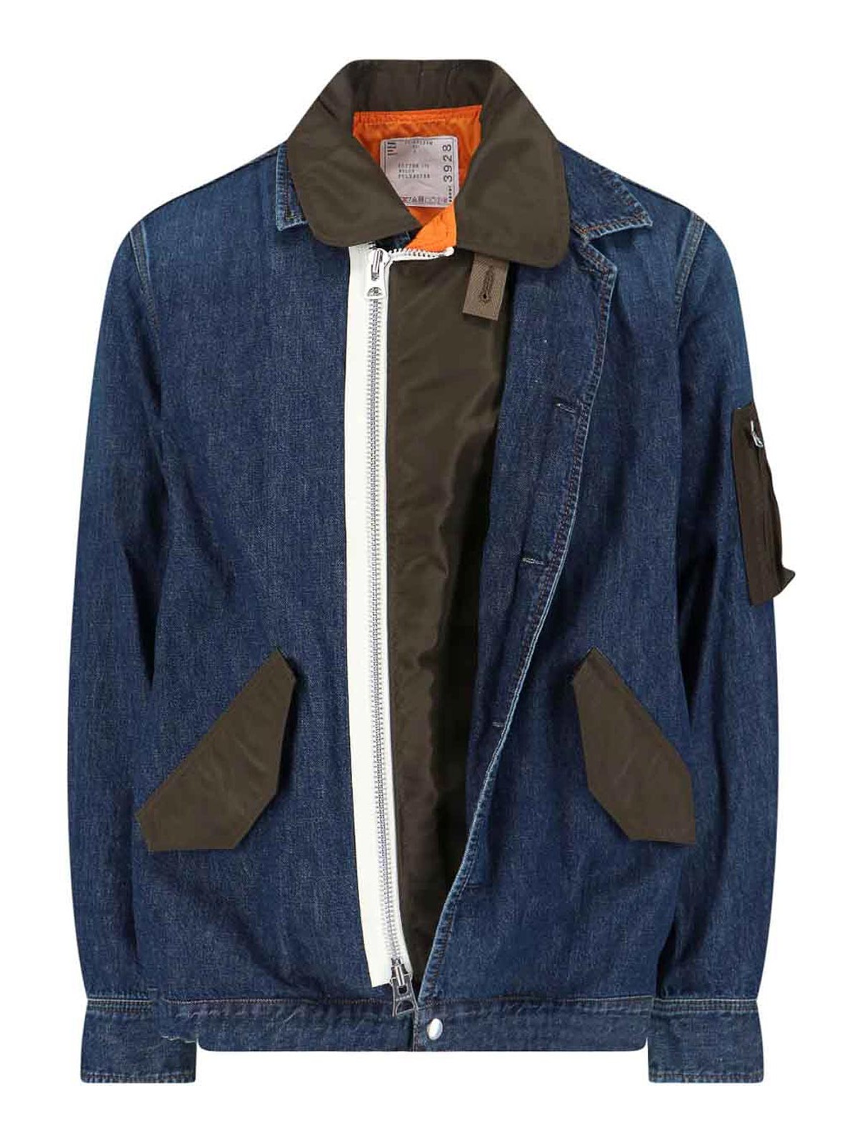 Layered Denim Jacket
