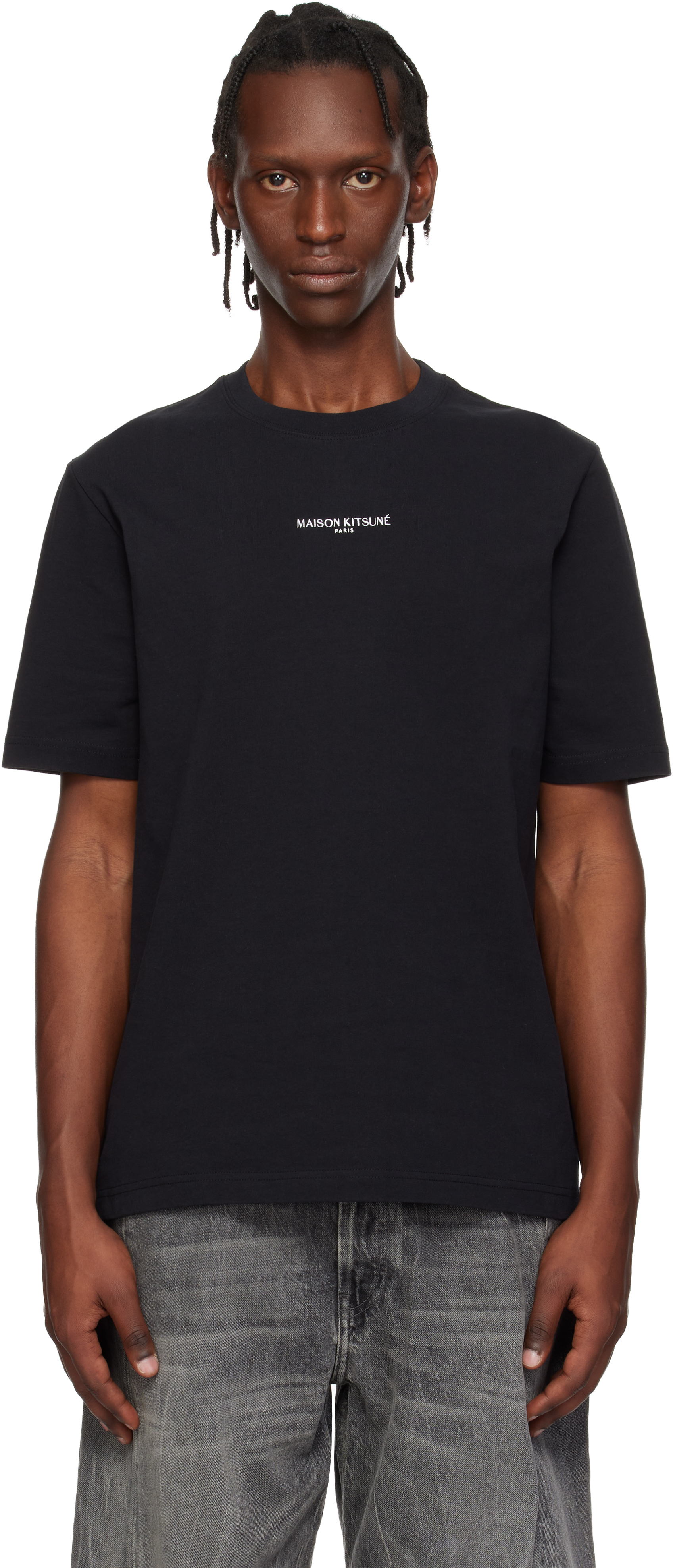 Black 'Paris' Comfort T-shirt