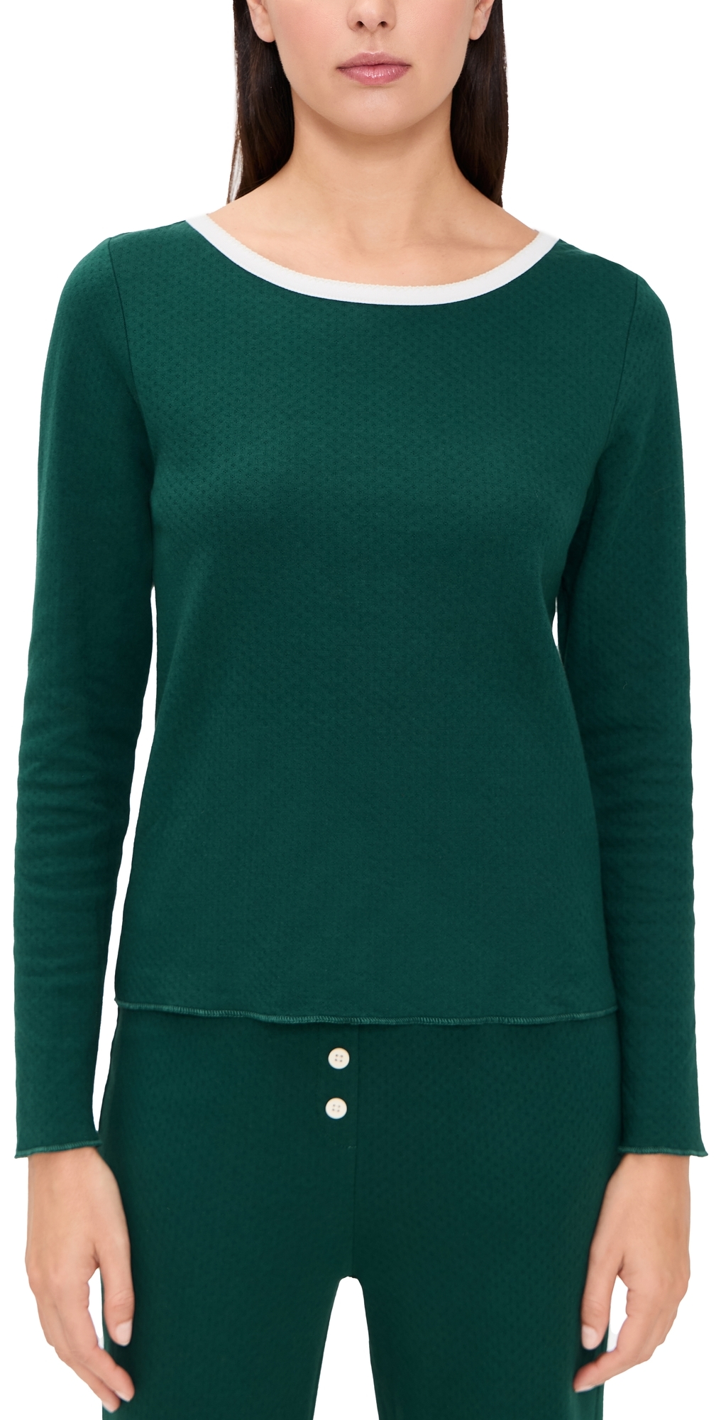 Ellie Tee Evergreen Pointelle P