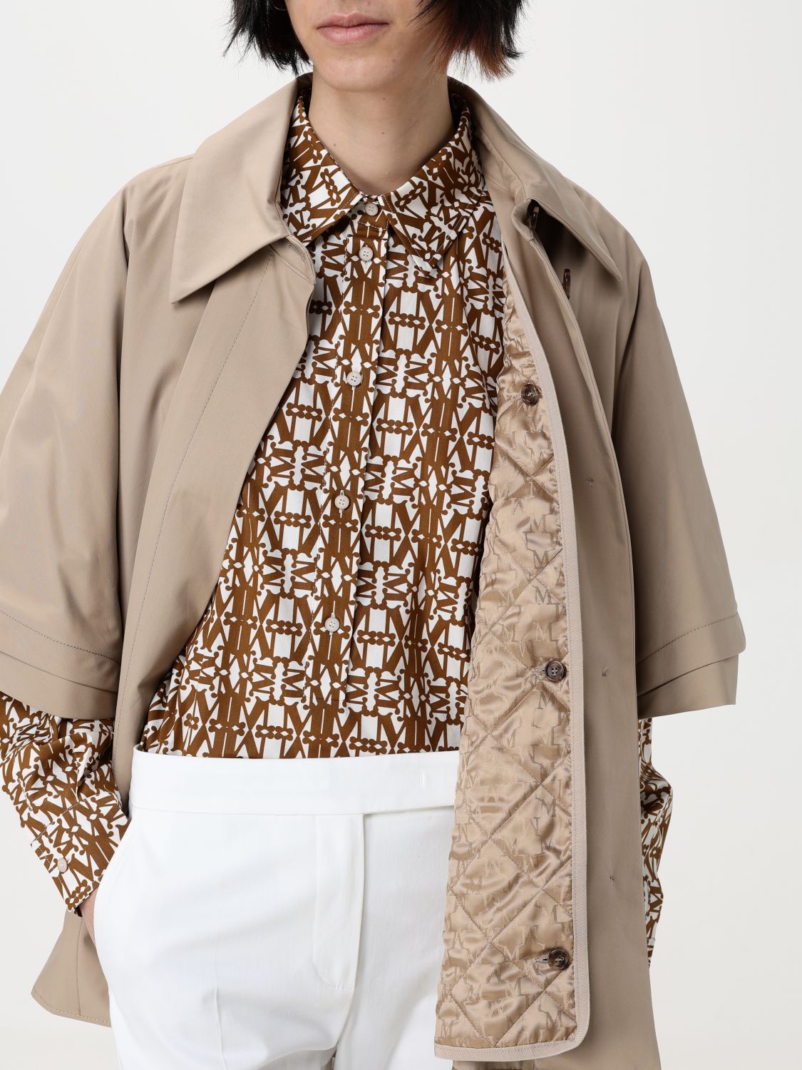 Cape MAX MARA Woman color Natural
