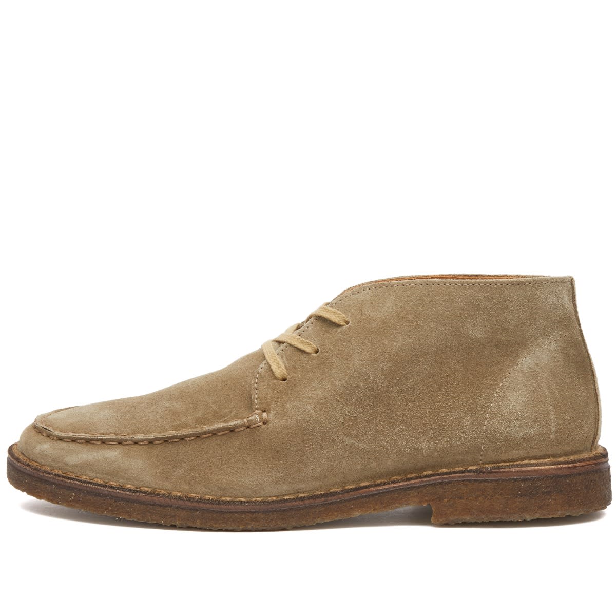 Men's Crosby Moc Toe Chukka Boot in Sand Suede