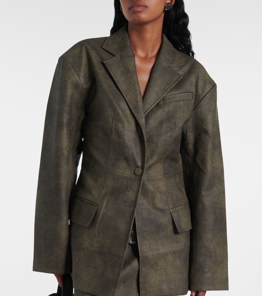 Kaya faux leather jacket
