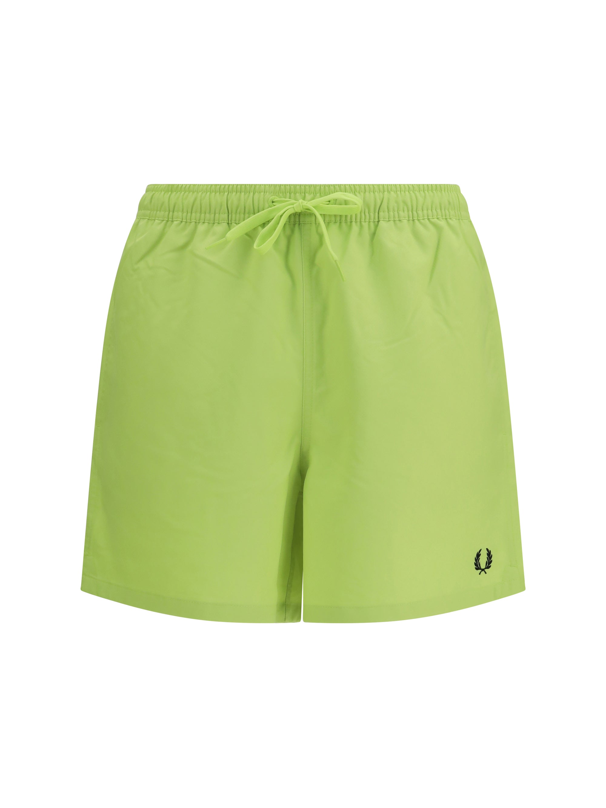Recycled Polyester Swim Shorts — Green