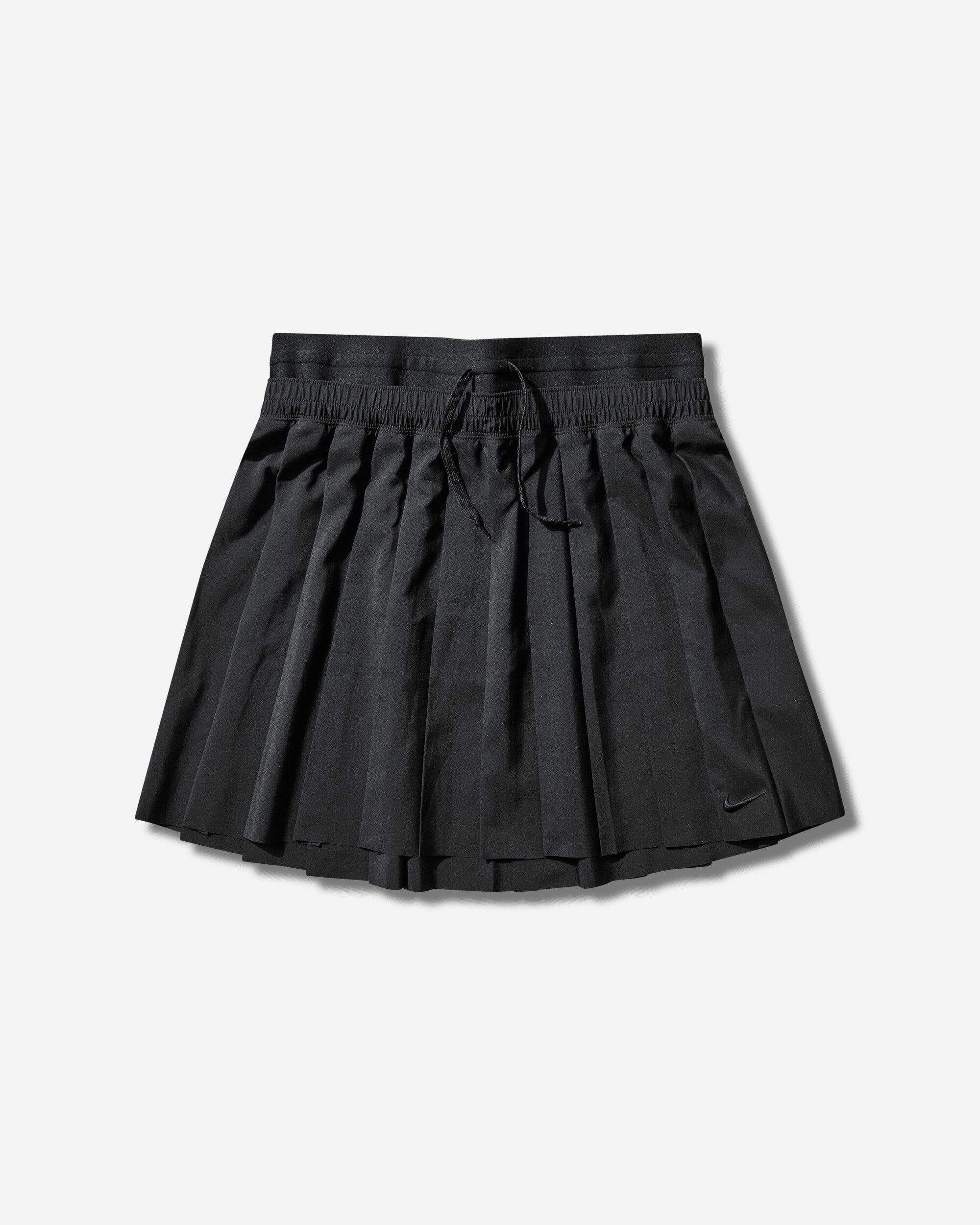 Women s Mid-Rise Pleated Skirt Black