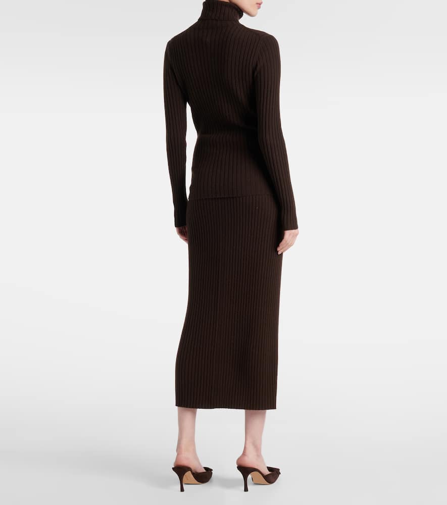 Jardin des Orangers Ribbed-knit cashmere turtleneck