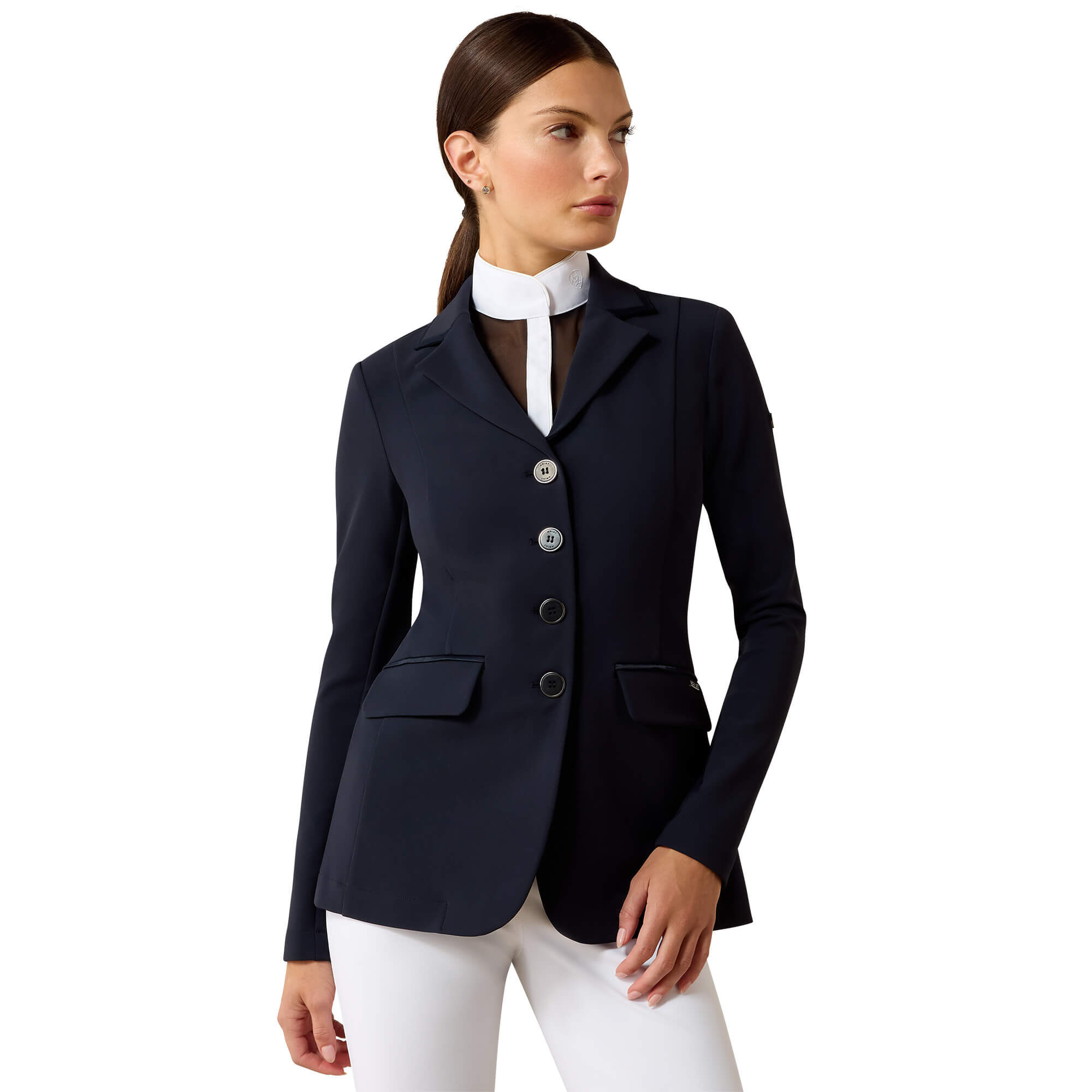 Women's Allure Show Jacket Long Sleeve in Navy Eclipse, Size 2, by